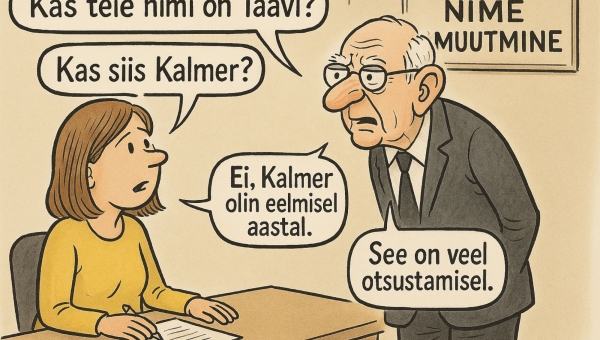 Veebis nime muutmise eelnõu jõuab riigikogu täissaali